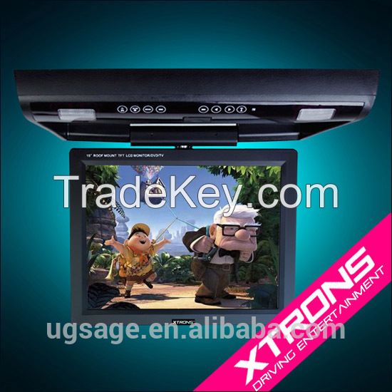 Hot-selling!! CR1502-15&amp;quot; Car Roof Flip Down Monitor Car DVD Player