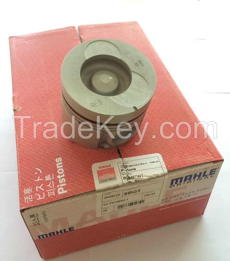 MAHLE brand ISUZU 6BG1 Piston  Engine 105mm diameter