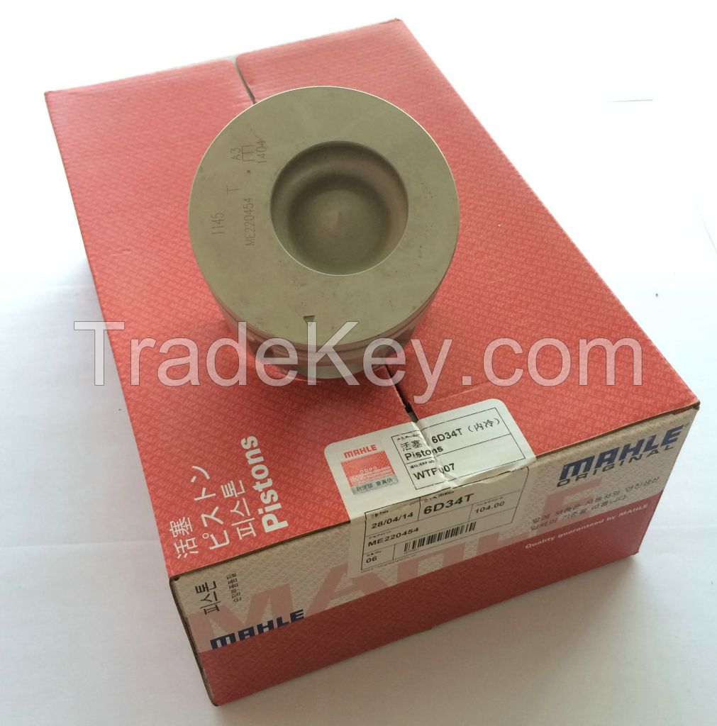 MAHLE brand MITSUBISHI 6D34T Piston Engine 104mm diameter