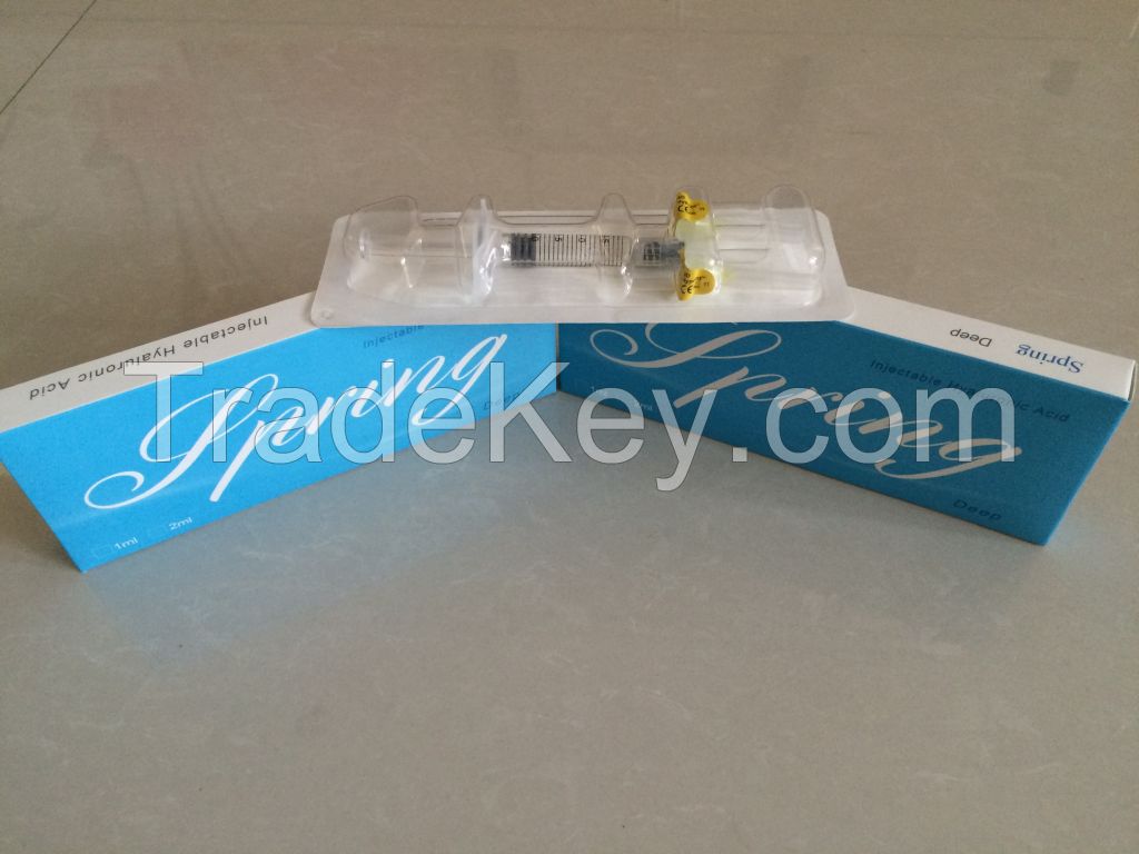 CE Marked Spring Brand Hyaluronic Acid Filler Dermal Filler For Anti-aging