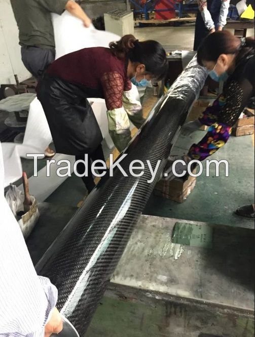 big diameter high strength Carbon fiber roller