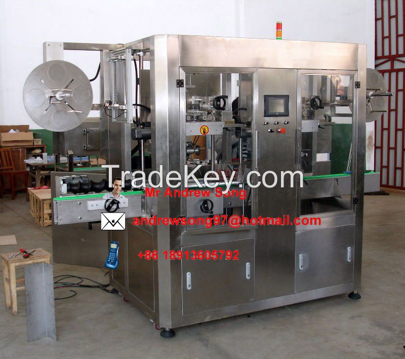 automatic sleeve labeling machine