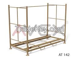  BRAND STACKABLE STEEL   PALLETS