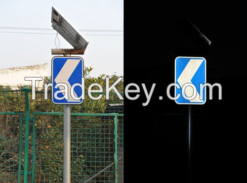 Solar Power Illuminated Traffic Signs, LED Traffic Signal