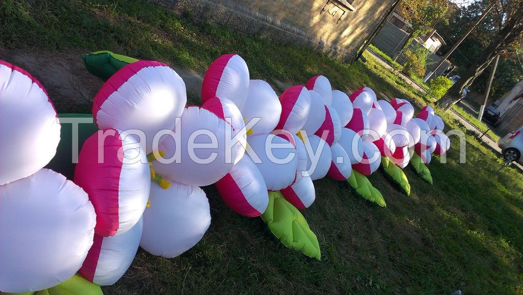 inflatable flowers Apple blossom 5/7/10 m. for weddings, events, festivals, birthdays