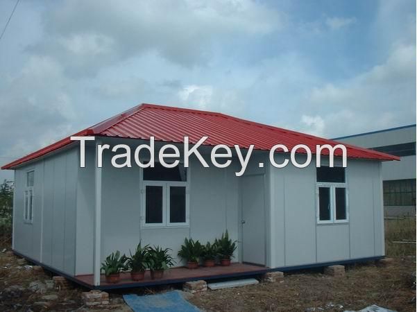 Steel Prefabricated villas