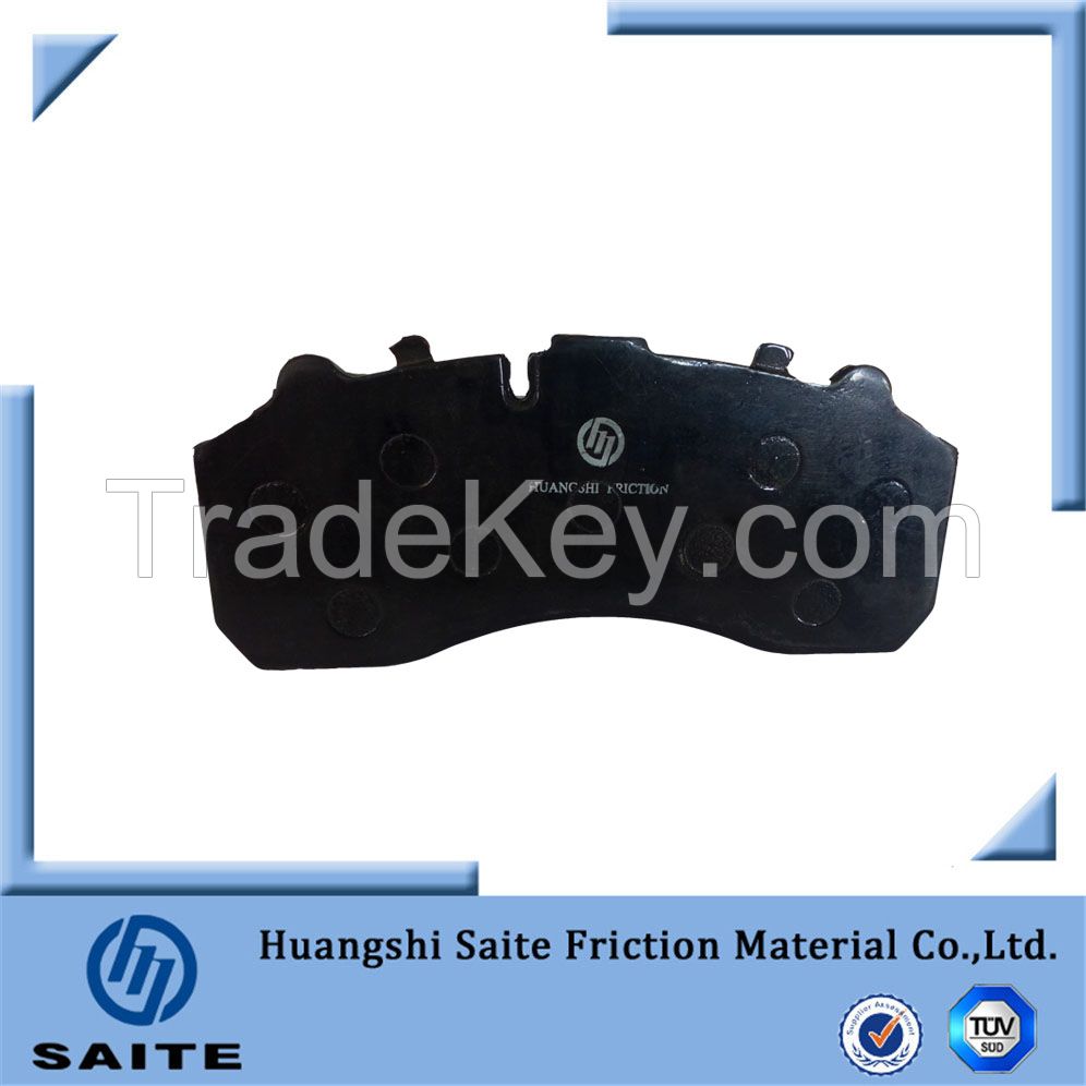 stable friction coefficient brake pad brake disc for Kassbohrer S328DT