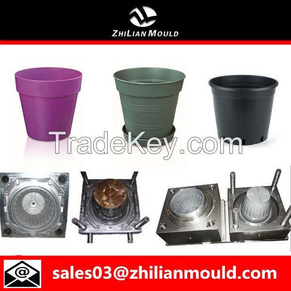 Plastic flowe pot mould by China