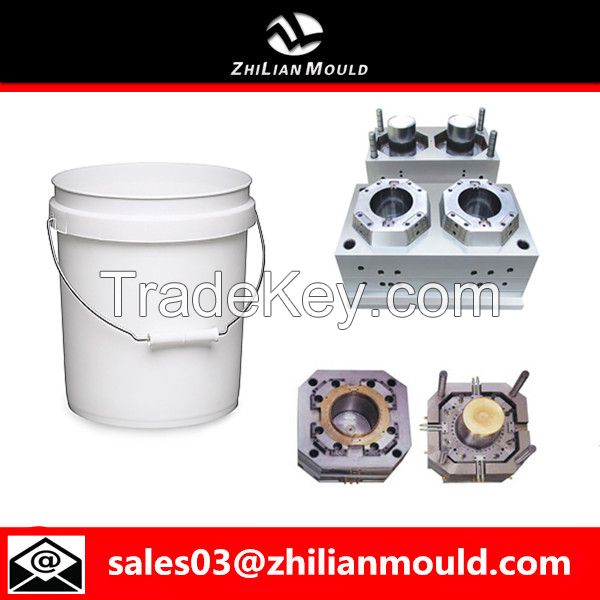 Plastic paint bucket mould / bucket mould by China