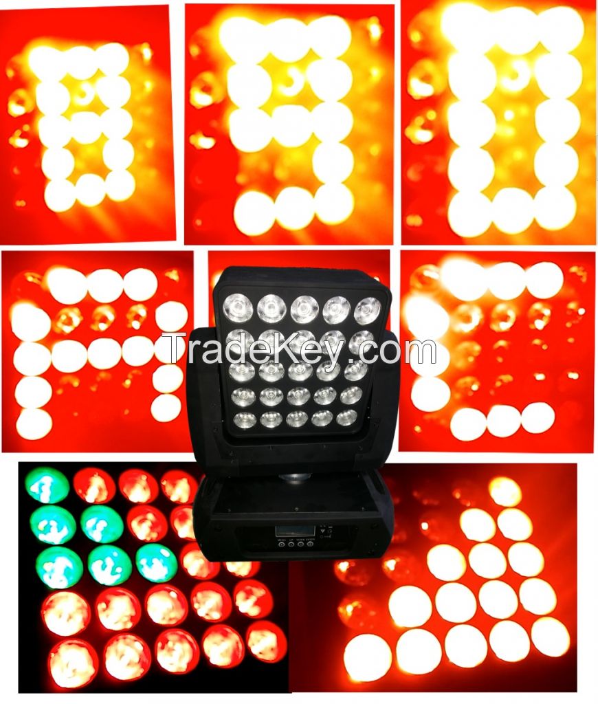 LED  Moving Head Wash Light 25*10W