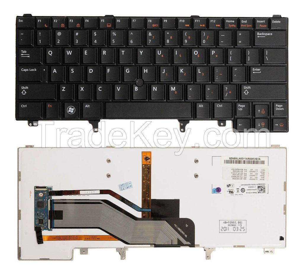 Laptop keyboard for Dell Latitude E6420 E6430 E6440 CN5HF C7FHD US layout 