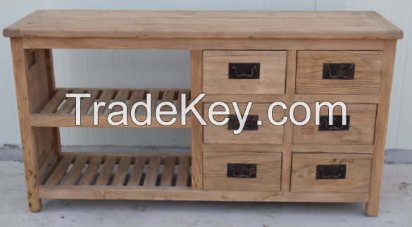 six draw cabinet