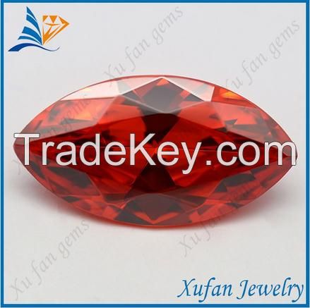 wholesale red marquise shape garnet stone