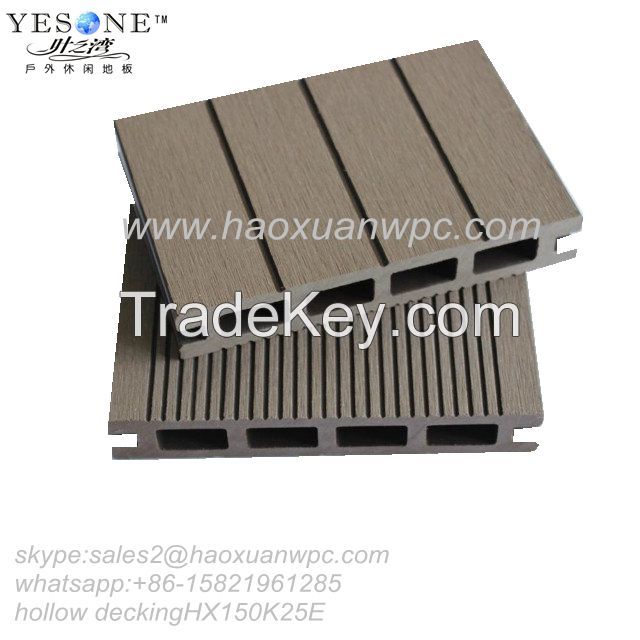 Waterproof wpc decking