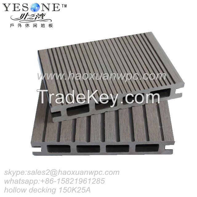 Waterproof wpc decking