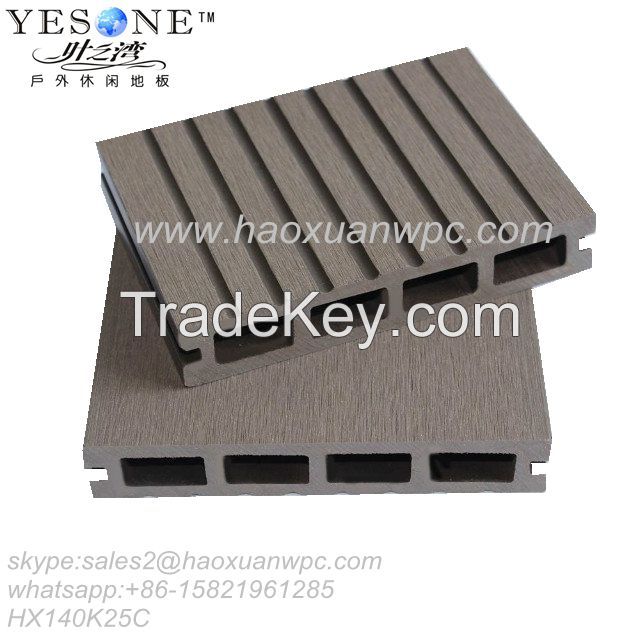 Waterproof wpc decking