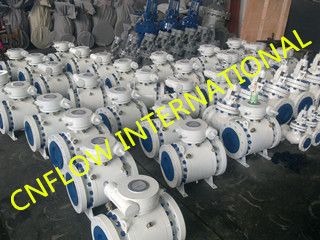 Trunnion ball valve