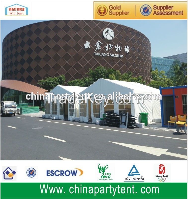 6m span width aluminum outdoor trade show tent