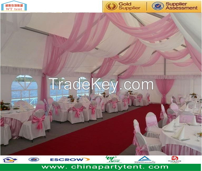 6m span width aluminum outdoor trade show tent