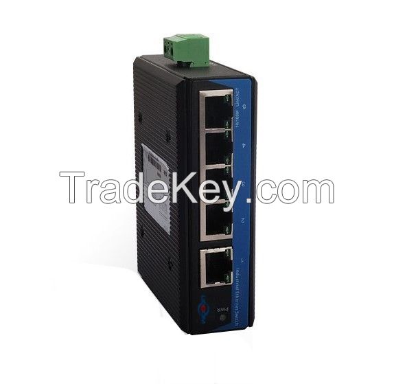 5-port 10/100M Entry-level Industrial Ethernet Switch 