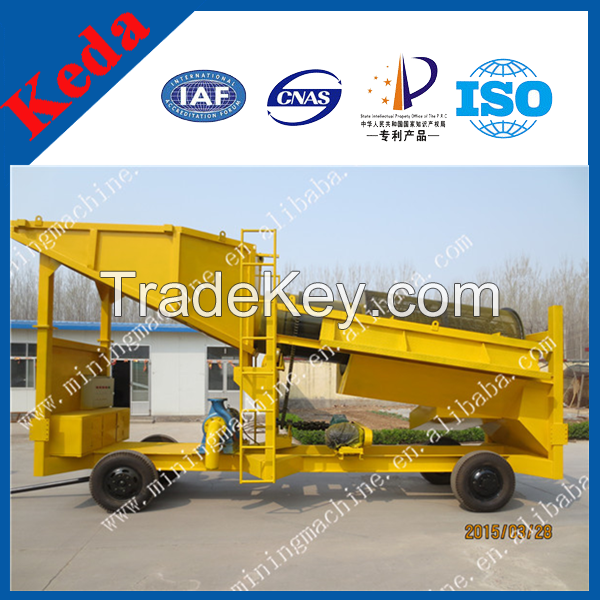 Portable Gold Trommel Screen