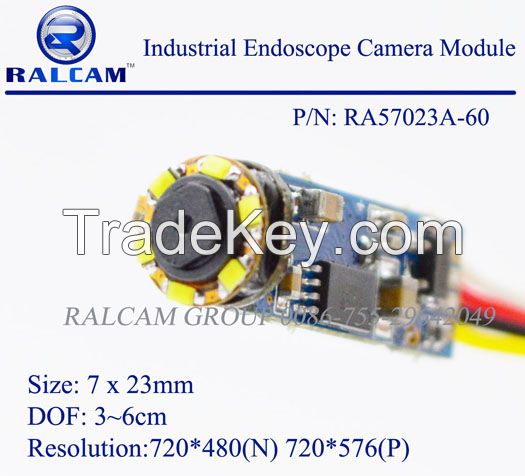 7mm camera module for endoscope