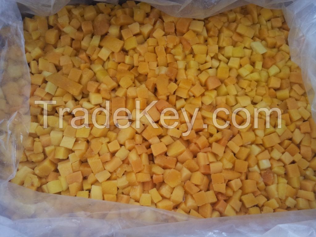 frozen mango, mango half, mango custom