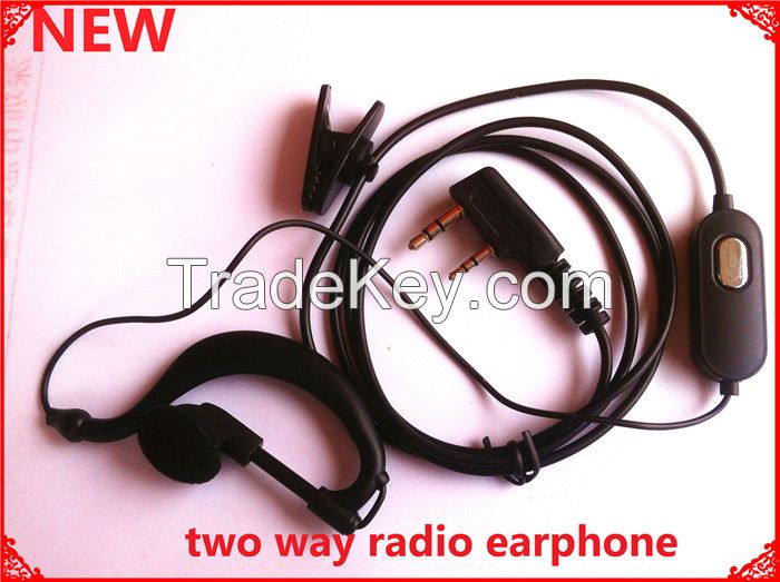 Wholesale Cheap Walkie Talkie Earphone with High Quality Earphone