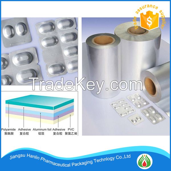 solf temper colf forming alu alu foil for blister packaging