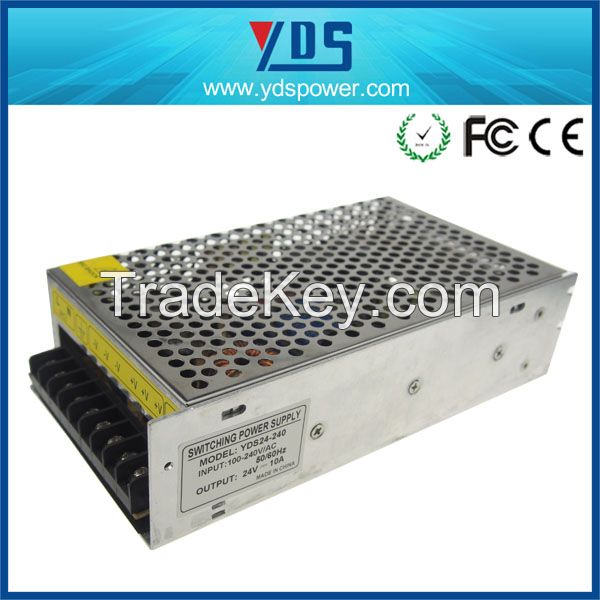 Shenzhen 9 years 24V dc power supply manufacturer offer factory price