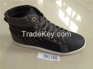 New Autumn Rivets High Shoes Casual Men&#039;s Shoes, Cool High-Top Boots Shoes