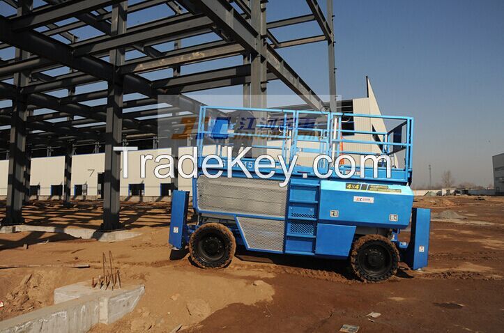 GTJN15 Self-Propelled Rough-Terrain Scissor Lift