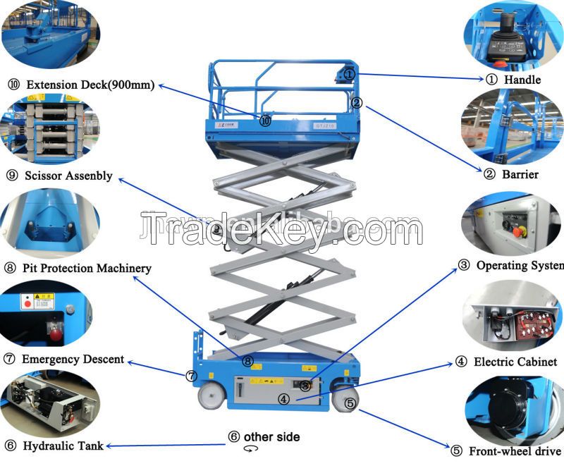 GTJZ06 Self-Propelled Hydraulic Scissor Lift