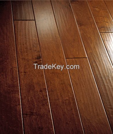 PACIFIC TREASURES - Classic 5-inch Hand Scraped Hardwood Flooring