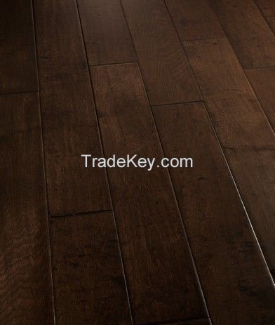 PACIFIC TREASURES - Classic 5-inch Hand Scraped Hardwood Flooring