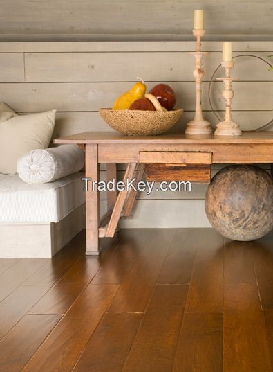 8-INCH RESERVE COLLECTION - Double Stained and Custom Scraped Fixed Width Hardwood Flooring