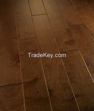 SOUTHWEST COLLECTION - Affordable 5-inch Hand Scraped Birch Hardwood Flooring