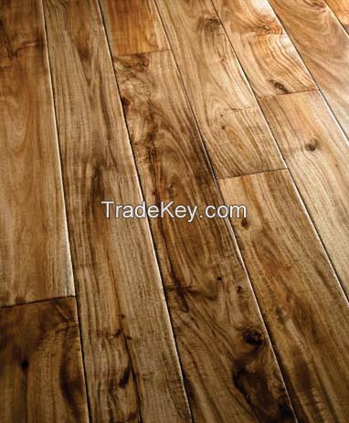 SMALL-LEAF ACACIA - Exotic Hand Scraped Acacia Hardwood Flooring