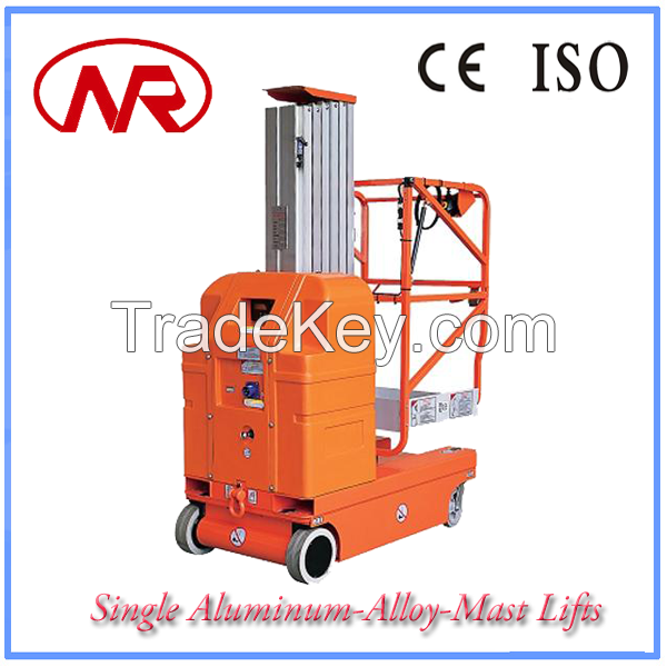 Single Aluminum-Alloy-Mast Lifts 