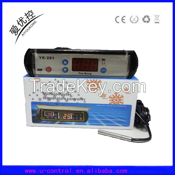 YK-281 electronic temperature controller with delay protection 