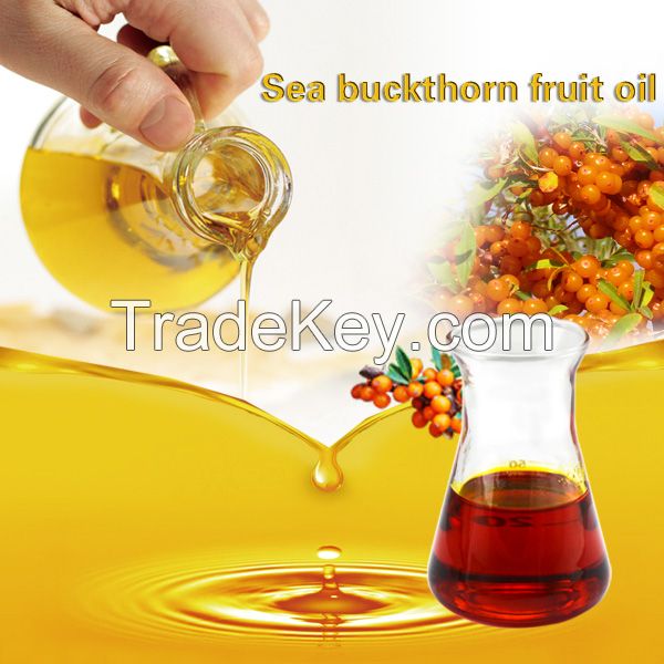 GMP Certificate Manufacturer Provide Food Grade Seabuckthorn Fruit Oil