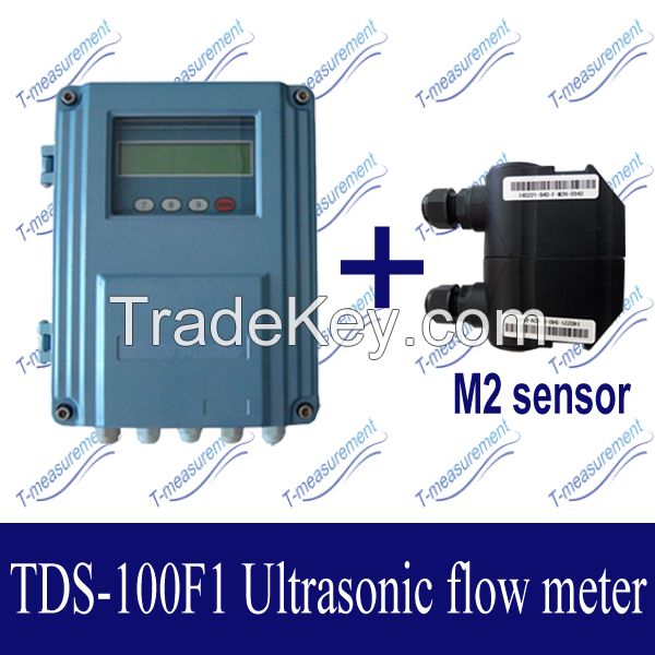 Portable ultrasonic flow meter wall mount