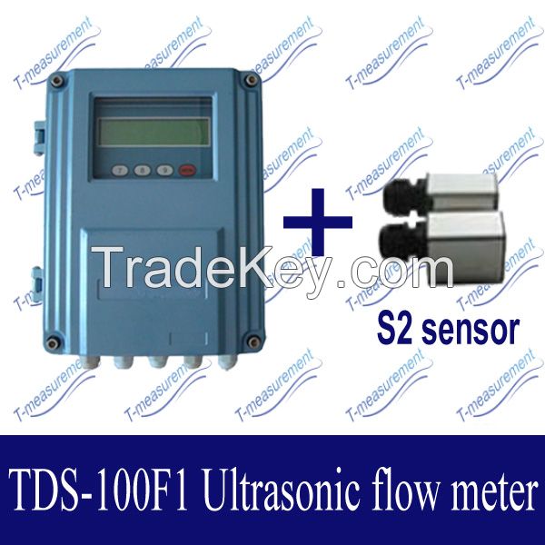 intelligent water flow meter ultrasonic flow meter with clampon sensor