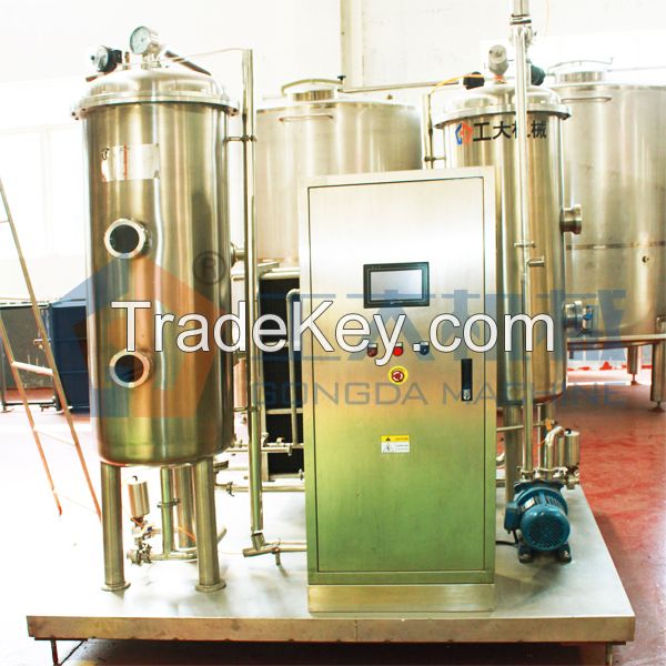 Beverage mixing machine