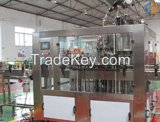 Beer filling capping 2-in-1 unit machine