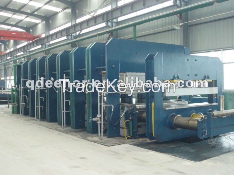 conveyor belt vulcanizing machine