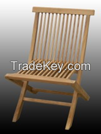 Folding Chair-Garden Furniture-Wood-All measures possible