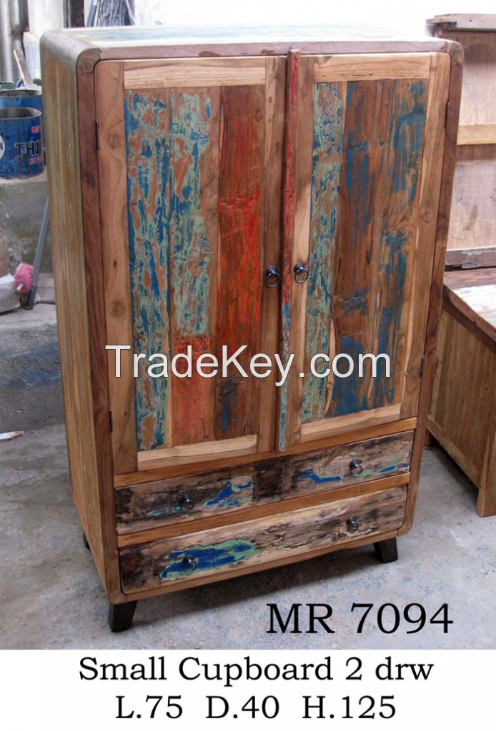 Cupboard, Wardrobe- Boat Furniture - Recycled Furniture - Special Design 