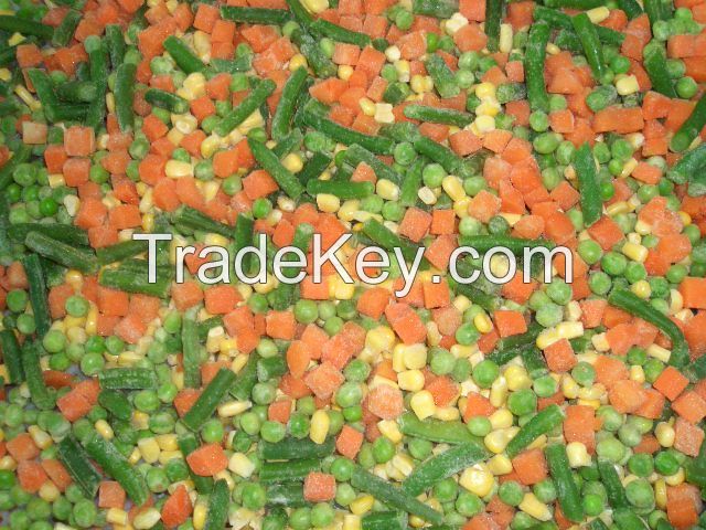 IQF mixed vegetables