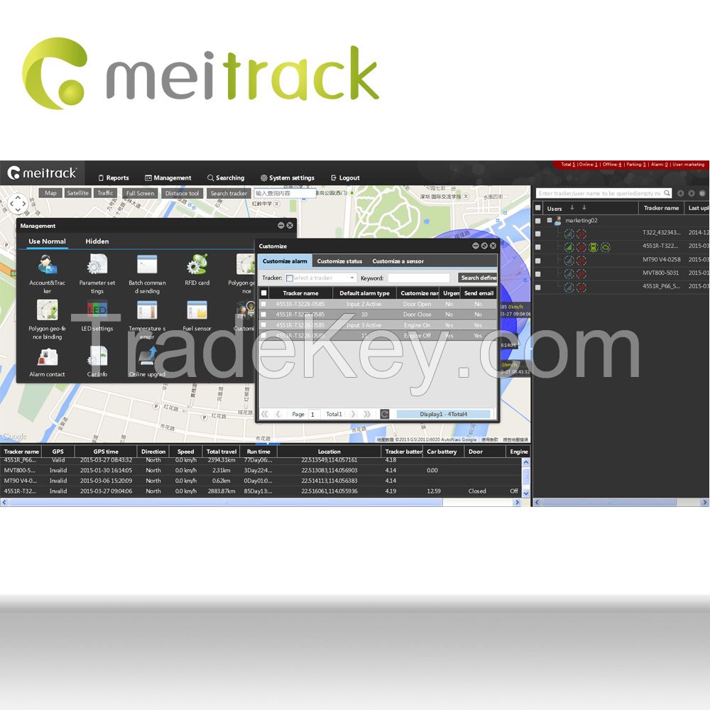 Meitrack Easy install Car GPS Tracking System MS03 with More Than 20 Language Versions 